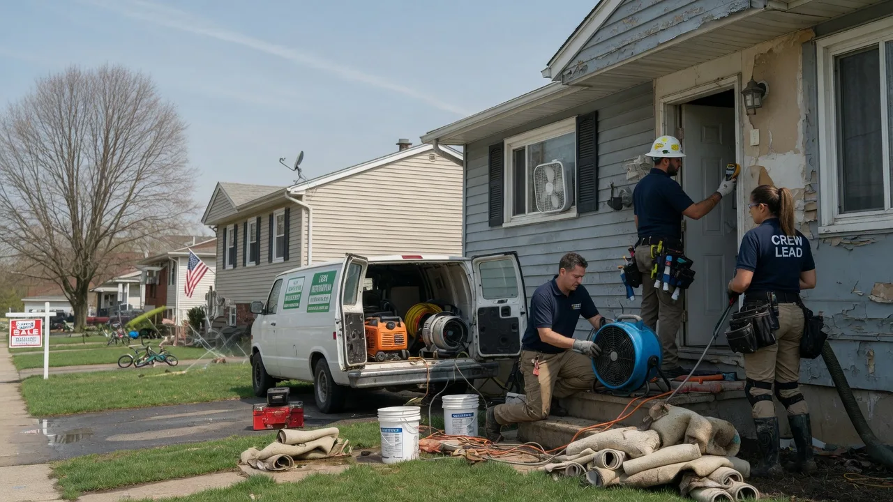 Flood Cleanup in Marble Rock, IA near me