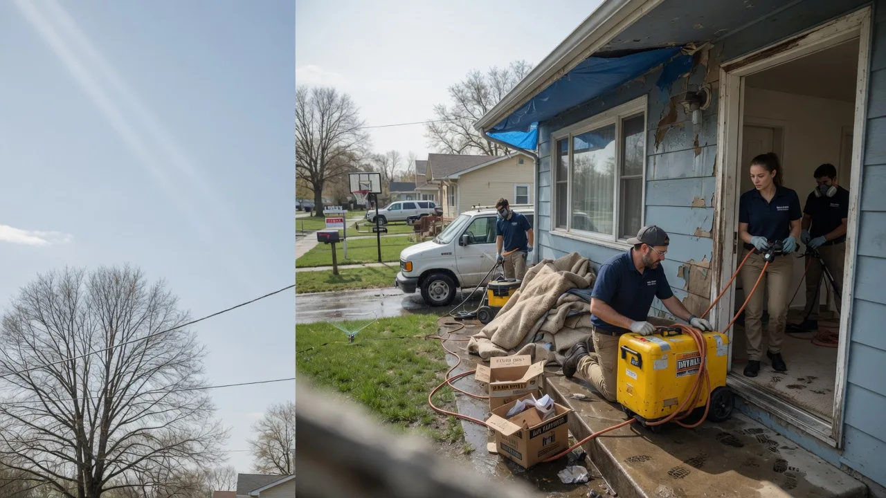 Basement Flood Cleanup in Marble Rock, IA near me